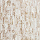 5' x 8' Beige Abstract Washable Non Skid Area Rug